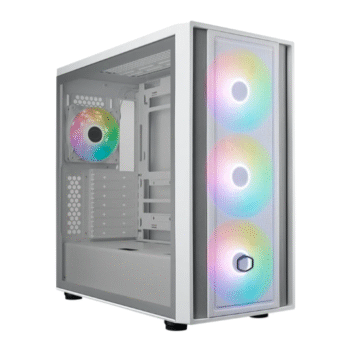 gabinete gamer cooler master box 600 white