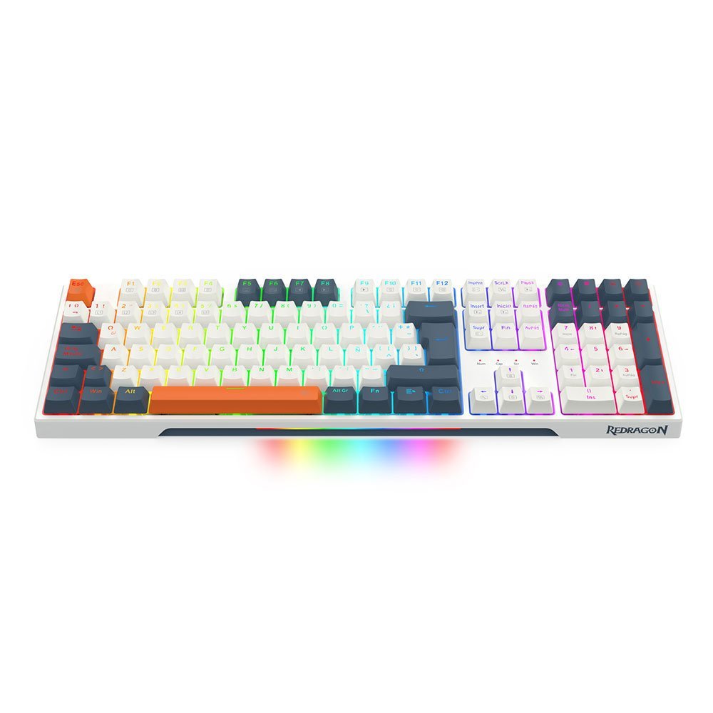 Teclado Mecánico Redragon Trundle K668 WBO RGB