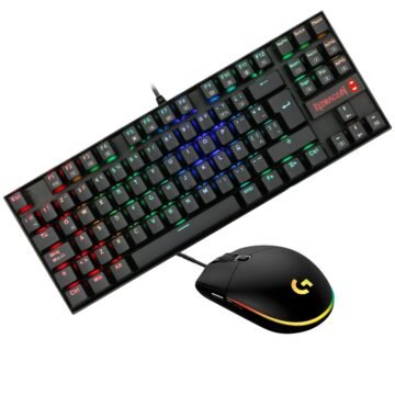 Combo Redragon Logitech - Kumara K552 RGB / Lightsync G203